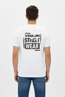 Remera Vision Long Blanco