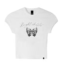 Remera Ocn Mujer Baby Tee Graphic Blanca 602W2