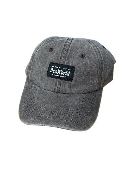 Gorra Ocn H Wash Gris Oscuro 613