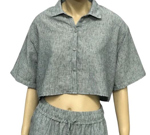 Camisa Ocn M Lina Negro 701