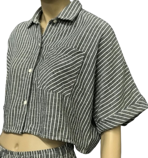 Camisa Ocn M Cindy Gris 758
