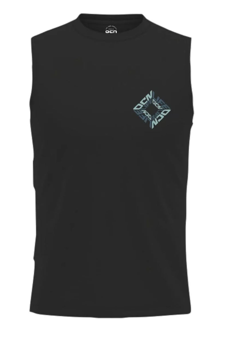 Musculosa Ocn Kids Ride Negro 7017