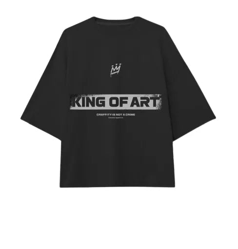 Remera King Of Art H Box Negro 7010M
