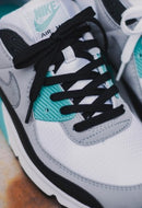 Cordones Shoter Flat Negro