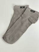 Medias Ocn H Soquete Clasico S/T Inv Gris Pack x1 Par