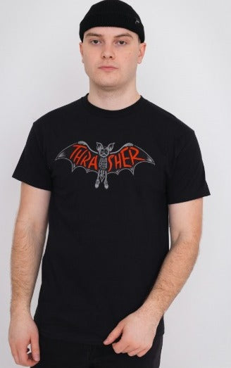 Remera Thrasher Hombre Shirt Men Bat 🦇