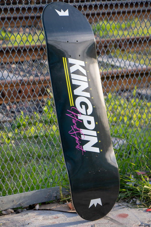 Deck Kingpin Canadian Hard Rock Maple Diseño King 🛹👑