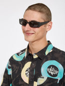 Camisa Volcom H MC Ent LP WOVEN