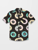 Camisa Volcom H MC Ent LP WOVEN