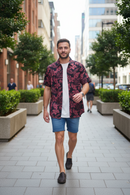 Camisa Dos Padres Malibu Negro/Malbec