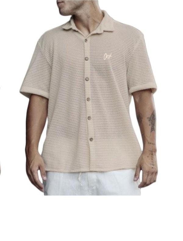 Camisa Ocn Hombre Fisher Crudo 7E81D
