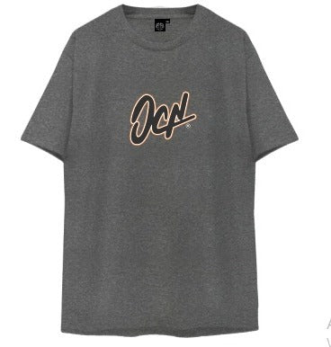 Remera Ocn H Original Regular Plus Size / Talle Especial Gris Oscuro 703GE