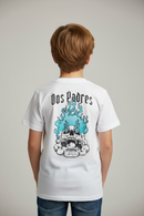 Remera Dos Padres Diseño Blanco