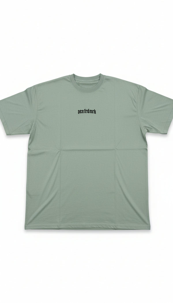 Remera Ocn Cracked Wash Verde