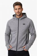 Campera Ocn Zipper Gris