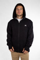 Campera Ocn Zipper Negro