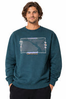 Buzo Rip Curl Crew Evolution Verde (Producto Outlet)