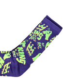 Medias King Of Art H C/T Larga Koa Violeta Pack x1 Par