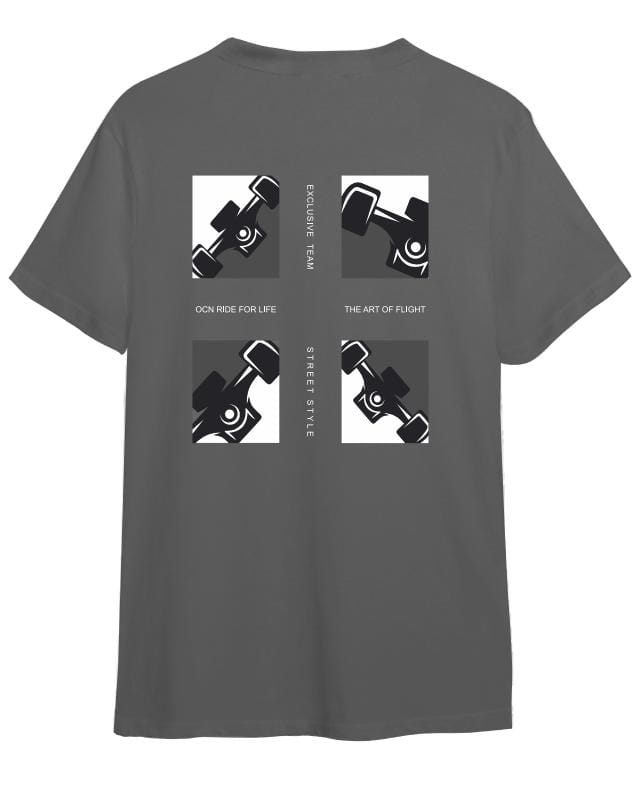 Remera Ocn Hombre Gris 669C9
