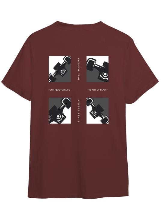 Remera Hombre Original Bordo 604C9