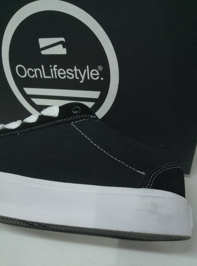 Zapatillas Ocn Lincoln City Negro/Blanco (Producto de Outlet)