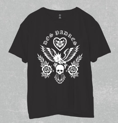 Remera M Dos Padres Oversize 6015F Negro