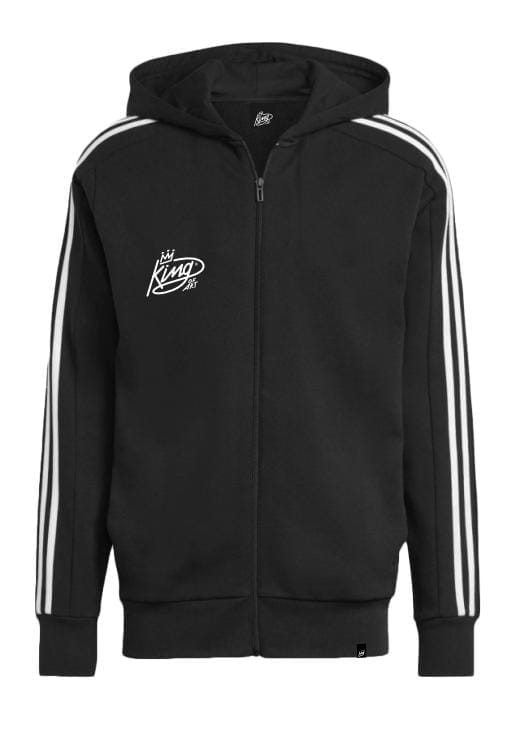 Campera King Of Art H Strips Negro/Blanco 658