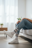 Medias Ocn Tenis Blanco