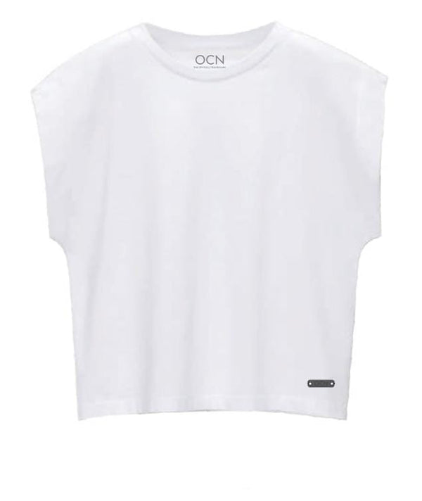 Remera Ocn M Wide Seleeve Blanco Relax 702