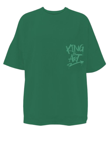 Remera King Of Art H Houston Verde 7O69L