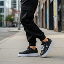 Zapatilla Dc Mujer Manteca Plataforma