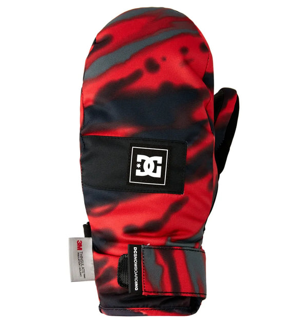 Guantes Dc Kids Snow Franchise Mitt (Rojo