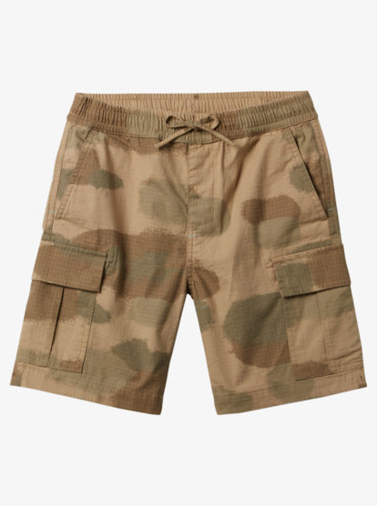 Bermuda Walkshort Quiksilver Taxer Cargo Beige KIDS