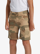 Bermuda Quiksilver Kids Taxer Cargo Beige