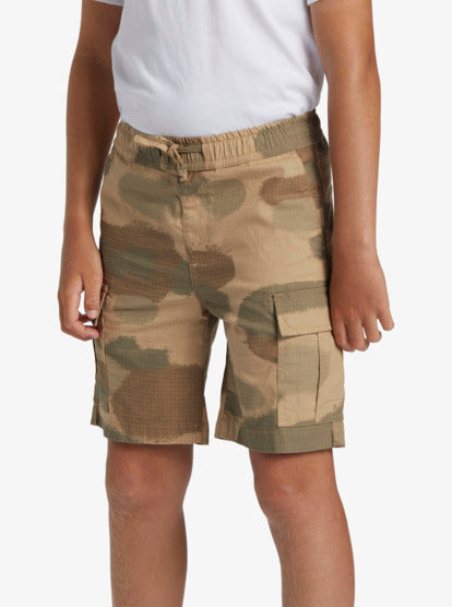 Bermuda Walkshort Quiksilver Taxer Cargo Beige KIDS