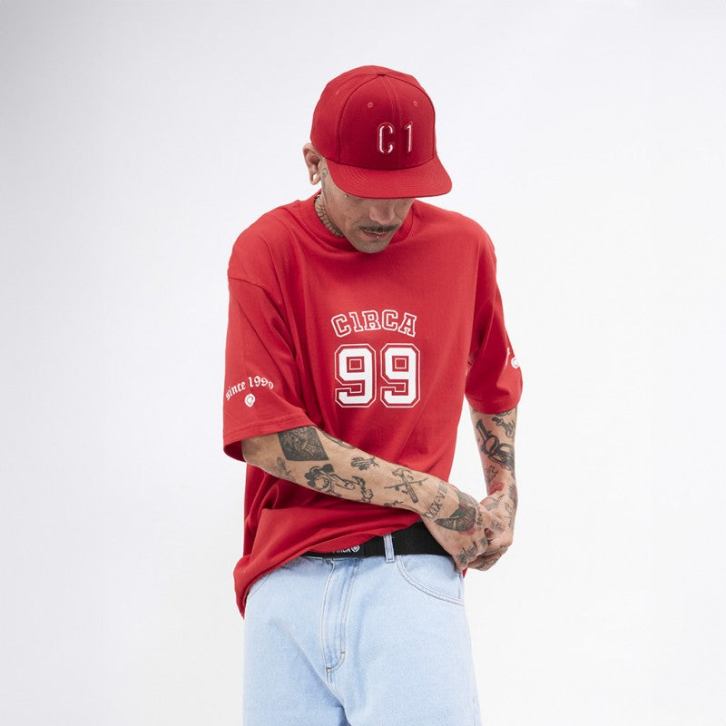 Remera Circa Bucker Tee Oversize Red