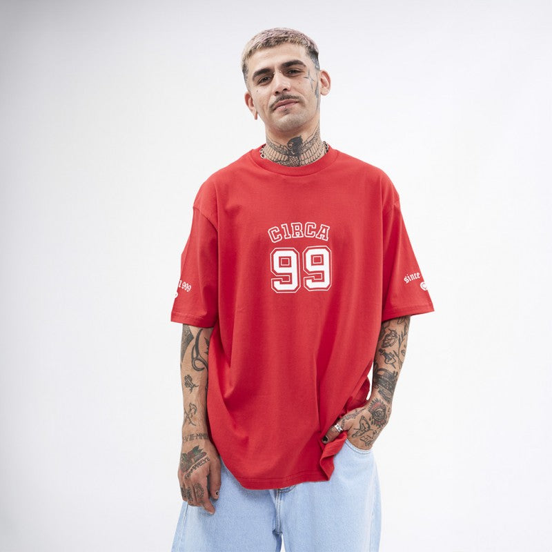 Remera Circa Bucker Tee Oversize Red