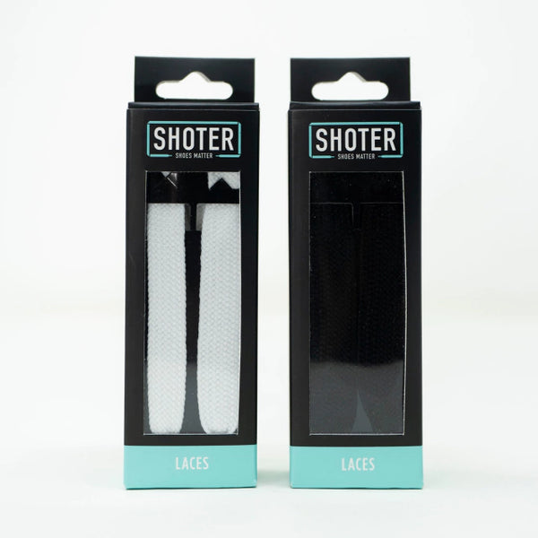 Cordones Shoter Wide Negro