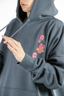 Buzo Dc H Canguro Open Wide (Gris Oscuro)