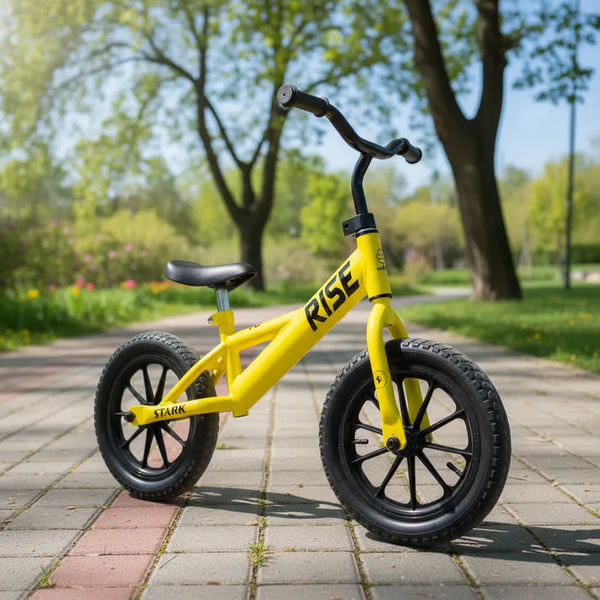 Bicicleta Stark Kids Rodado 12 Rise Power Amarillo