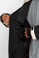 Campera de Nieve Ocn Snow Importado Negro/Beige