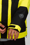 Campera de Nieve Ocn Snow Importado Negro/Amarillo