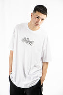 Remera Dos padres Hombre Bones Blanco 8G