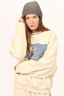 Buzo Billabong Break Crew Crudo