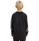 Remera Manga Larga Dc Bunrt Negro