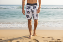 Short De Baño Quiksilver Surfsilk Mystic Blanco
