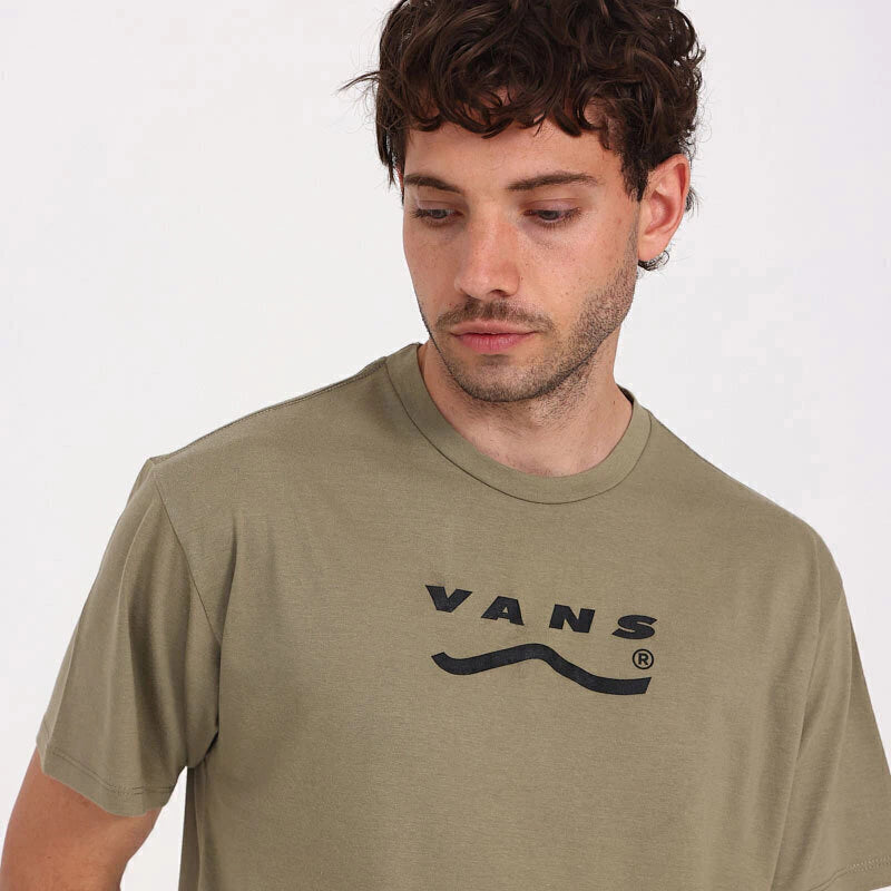 Remera Vans H Determined SS ( Verde Bay Leaf )
