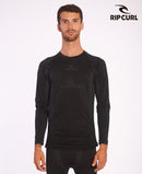 Camiseta Térmica Rip Curl H Seamless L2 Negro