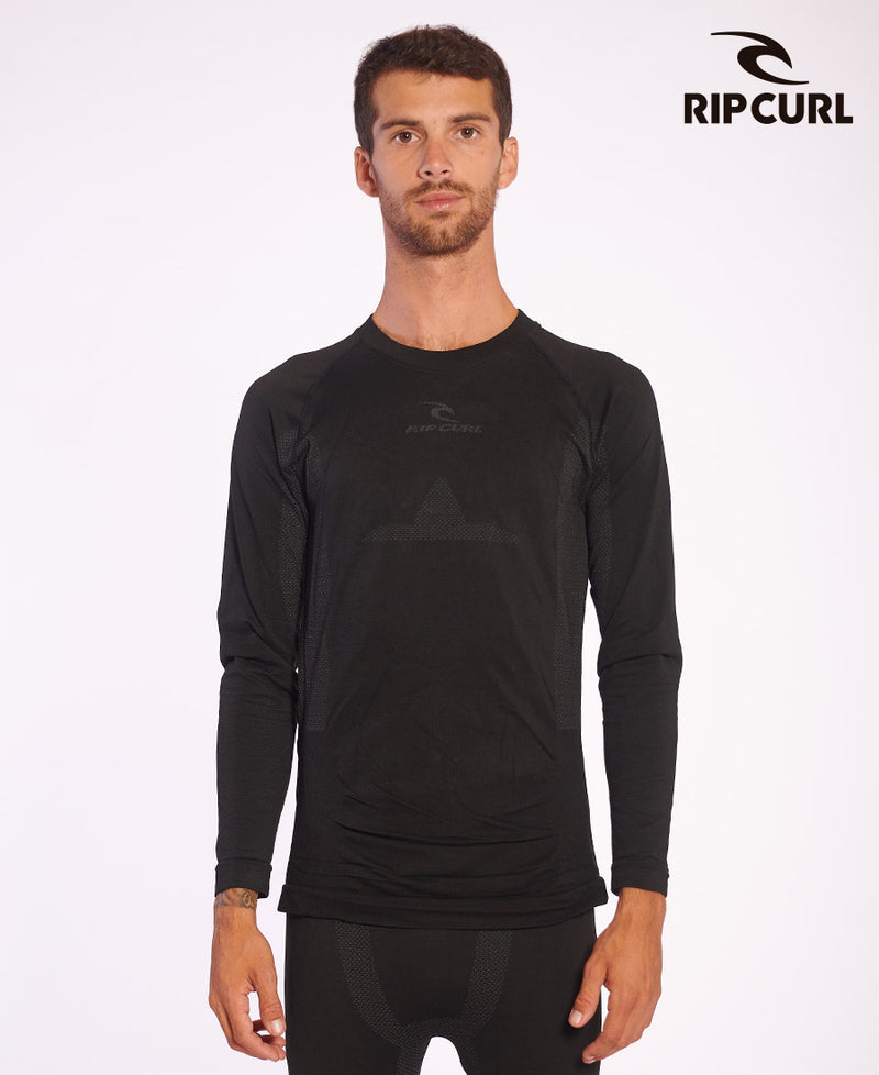 Camiseta Térmica Rip Curl Seamless L2 Negro