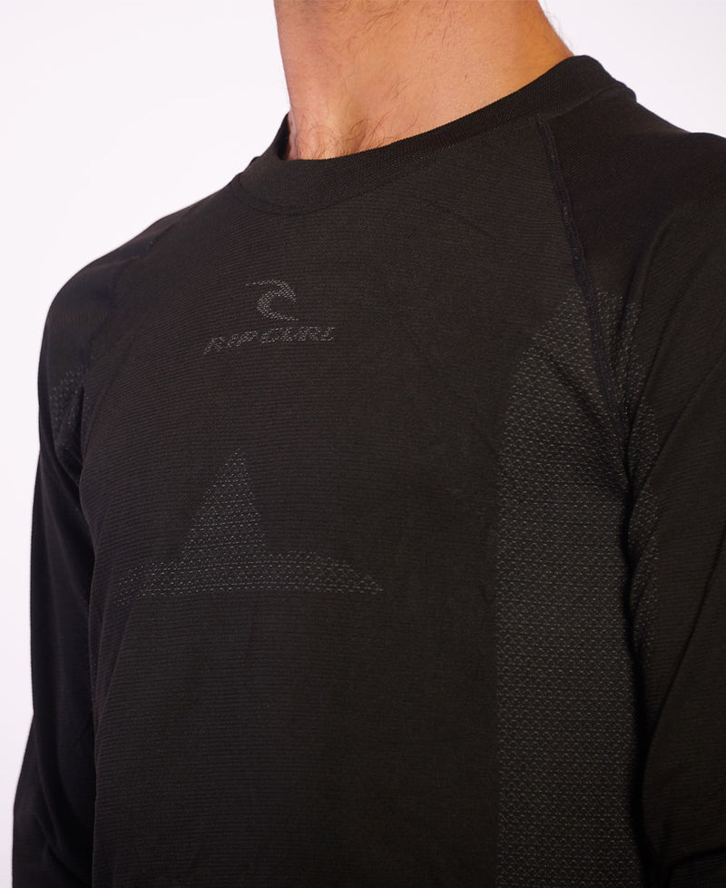 Camiseta Térmica Rip Curl Seamless L2 Negro